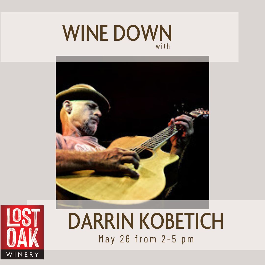 Darrin Kobetich - May 26th from 2-5 pm