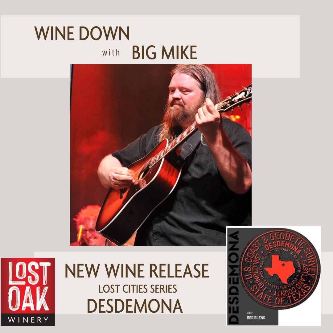 Wine Down with Big Mike and new wine release Desdemona