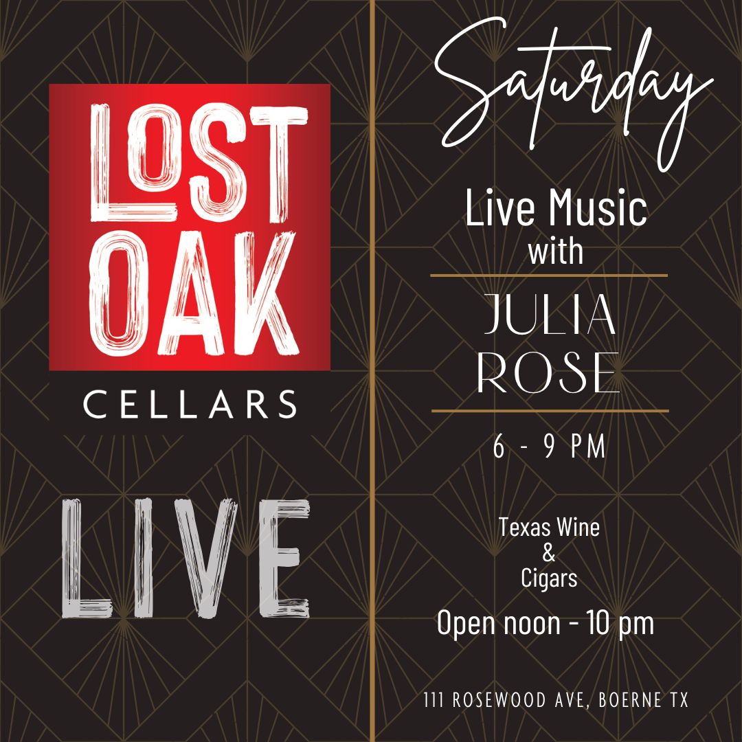 Saturday Live Music with Julia Rose