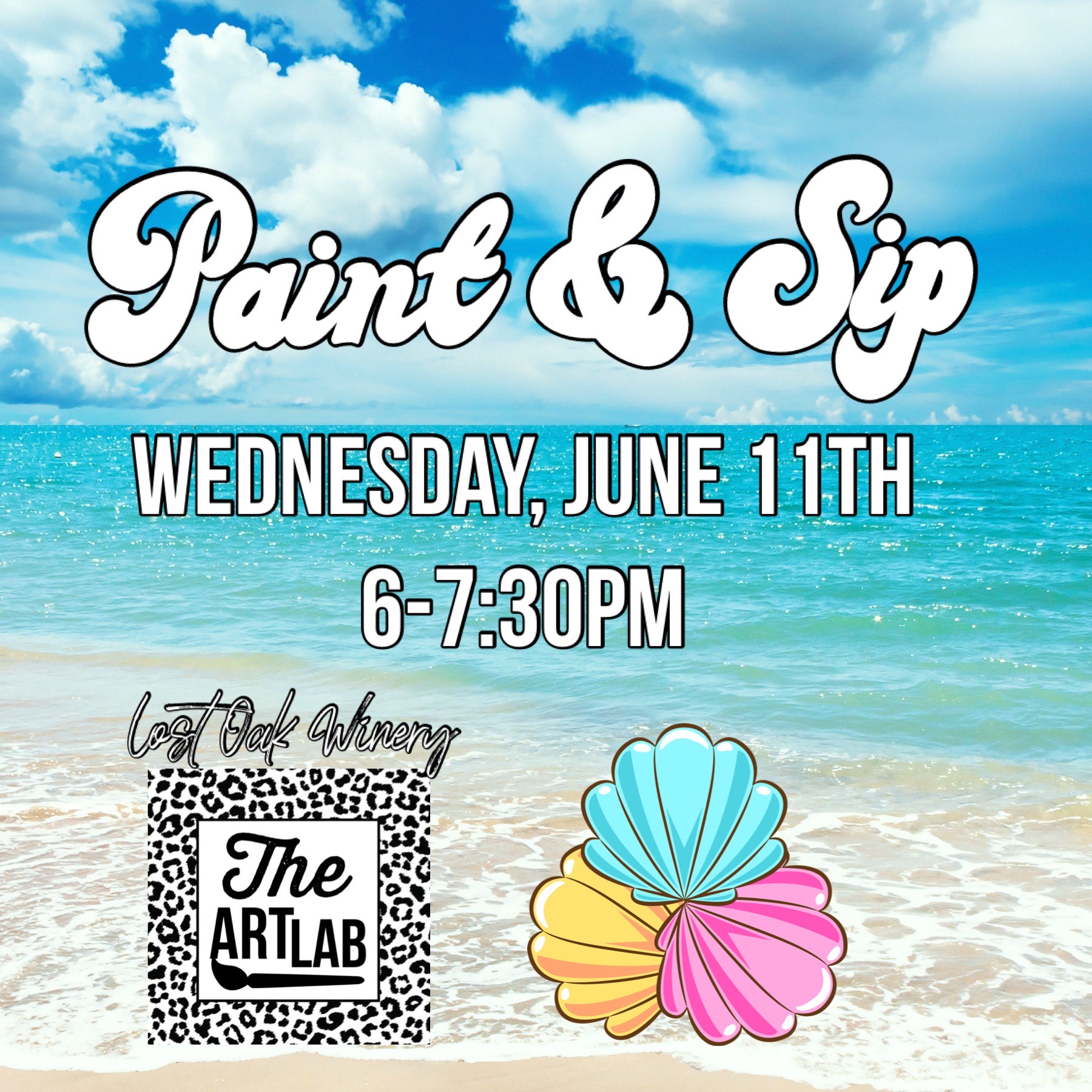 Paint & Sip With The Art Lab
