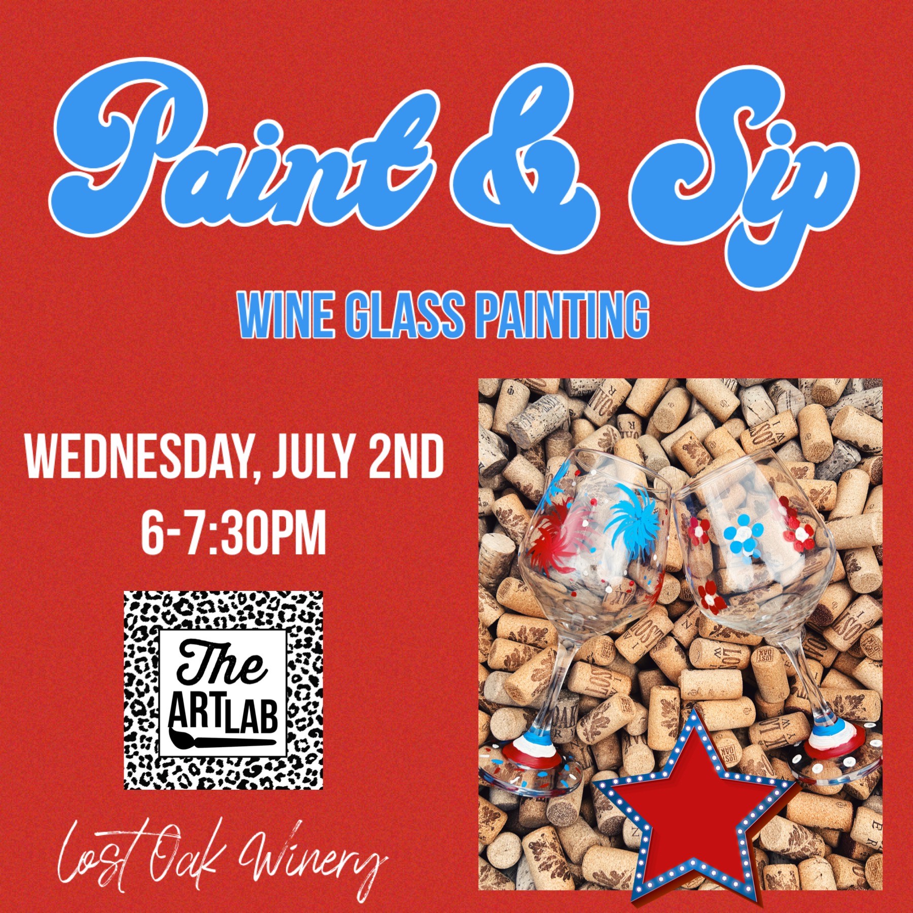 Paint & Sip Class July 2nd