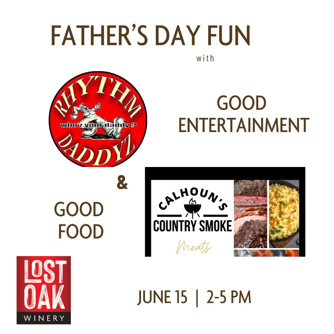 Father's Day with Rythm Daddyz and Calhoun's Country Smoke