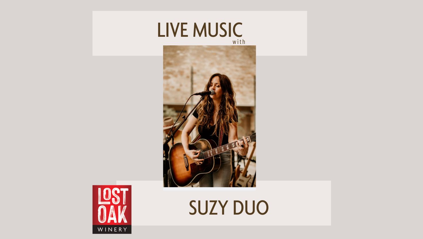 Lost Oak Live Music with Suzy Dui