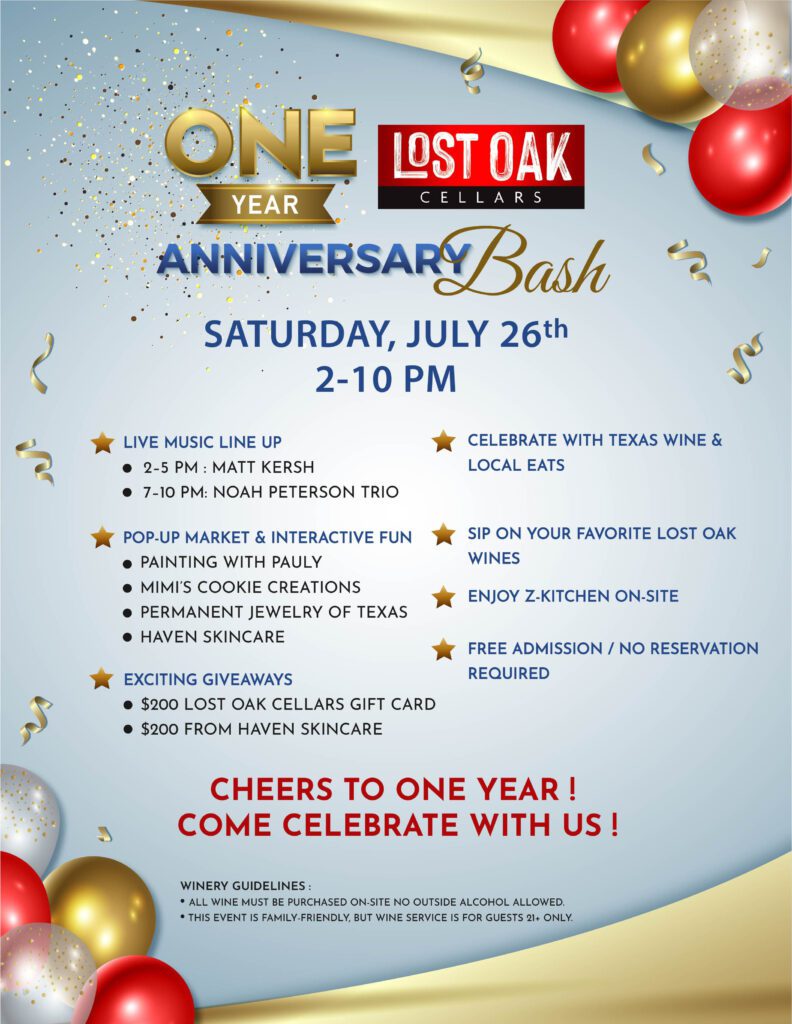 One Year Birthday Bash