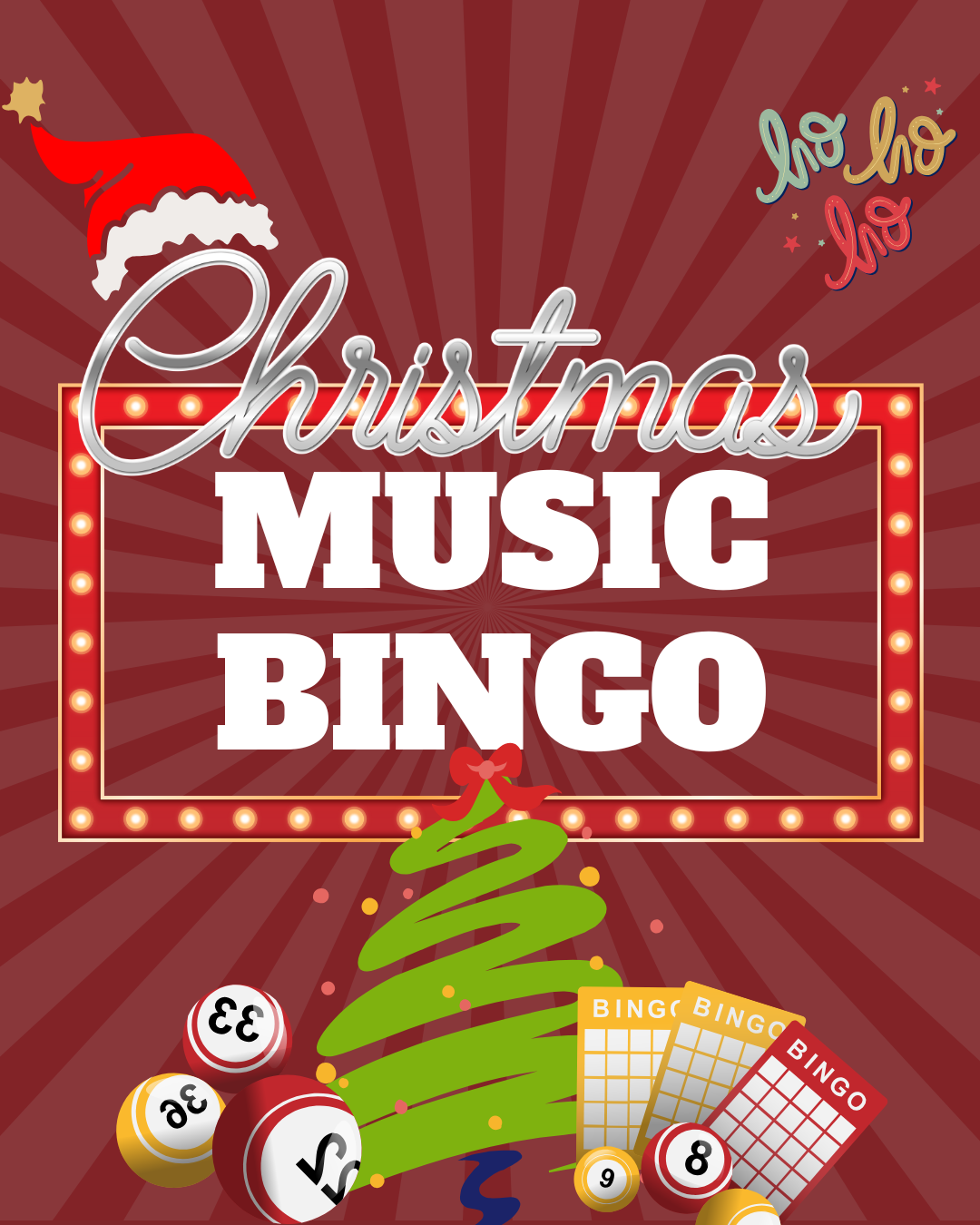 Christmas Music Bingo