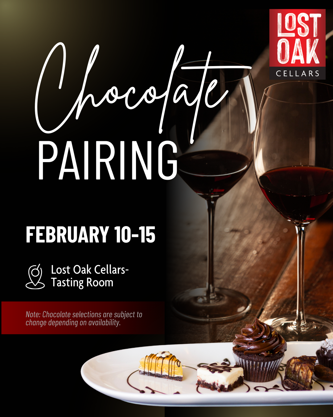 Valentine's Week Chocolate Pairing