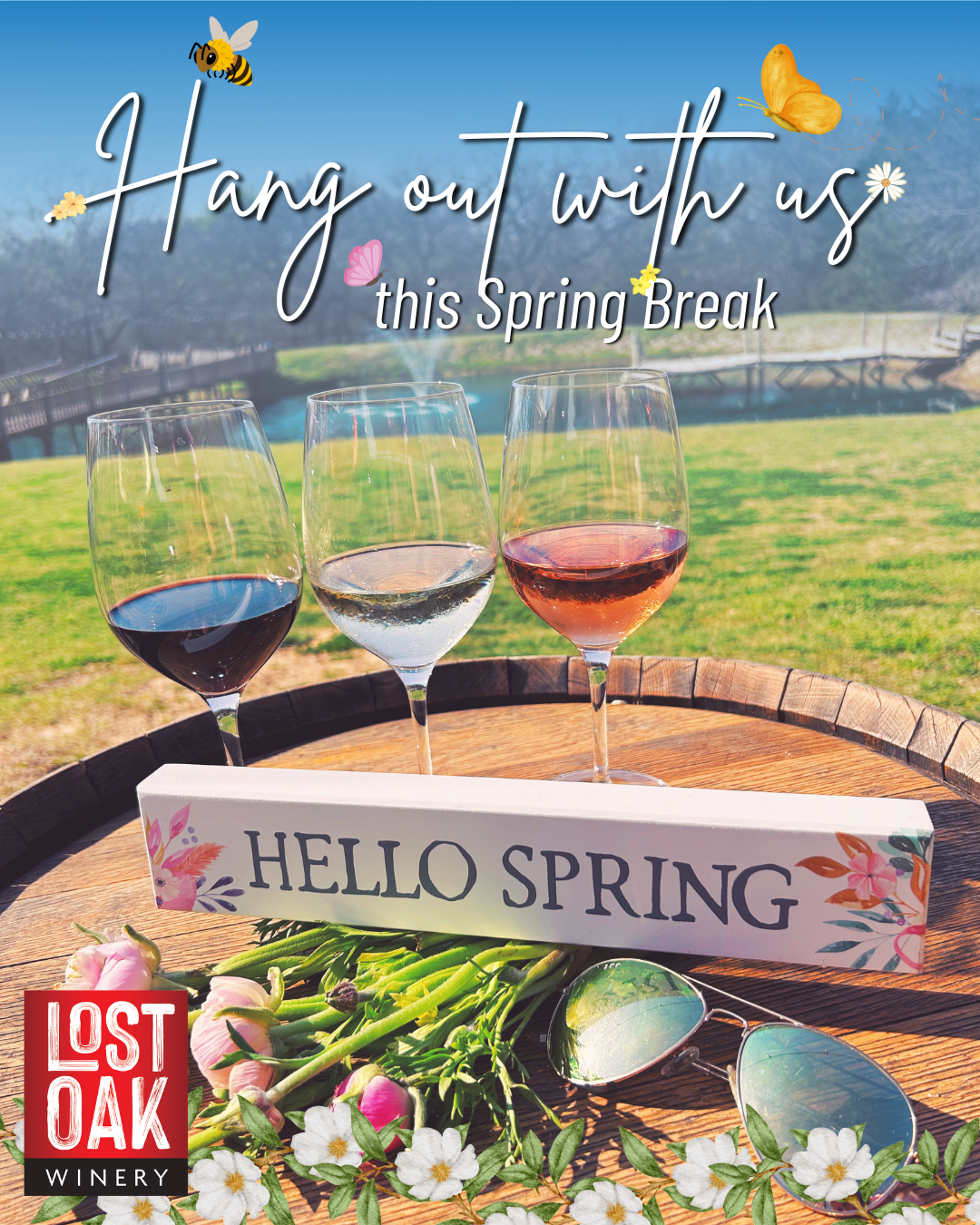 Spring Break at Lost Oak Winery Burleson, TX