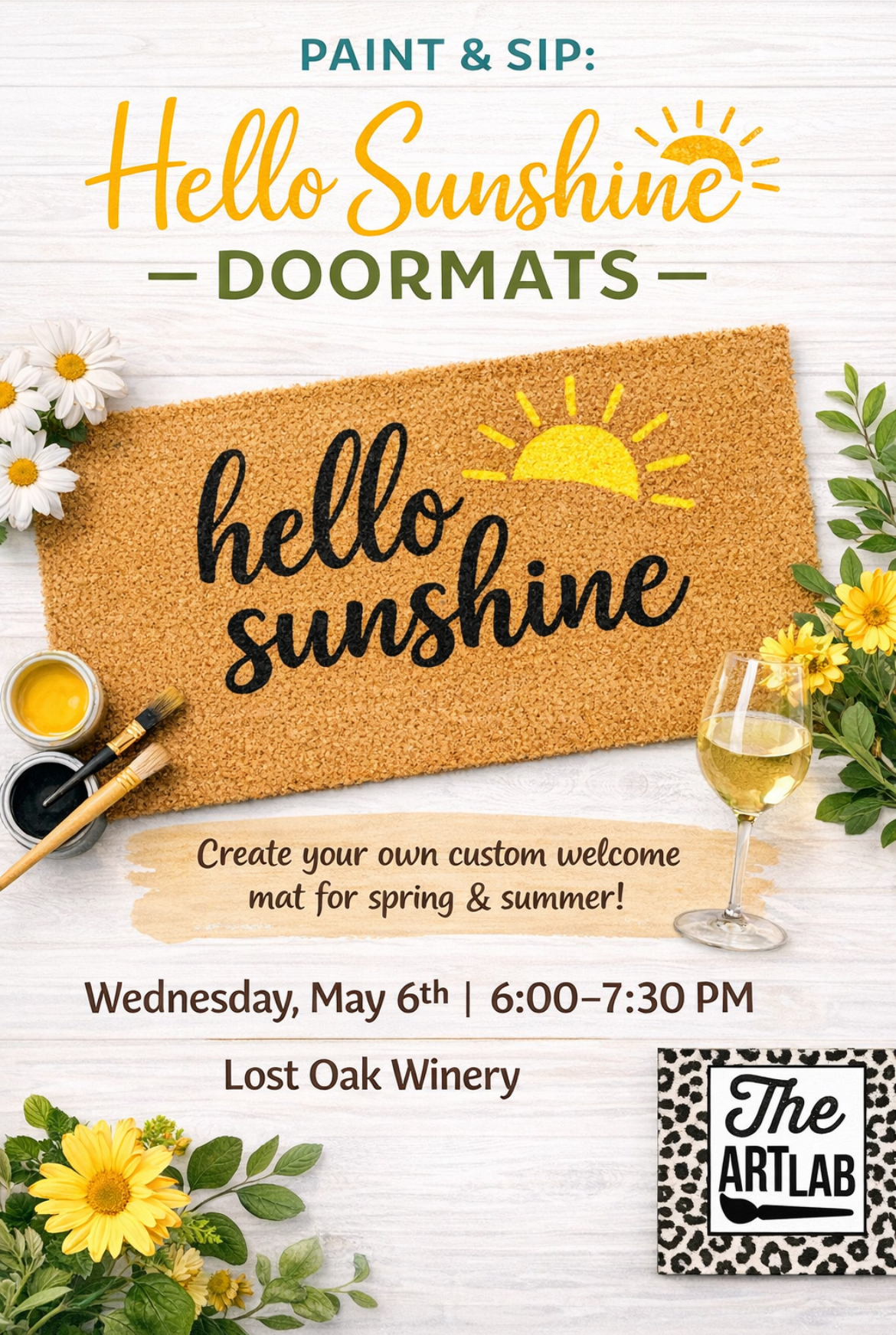 Hello Sunshine Door Mats